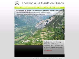 Location à La Garde en Oisans
