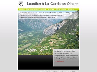 Location à La Garde en Oisans